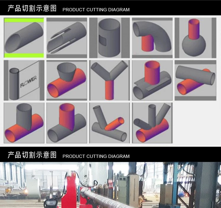 cnc pipe metal cutting machine